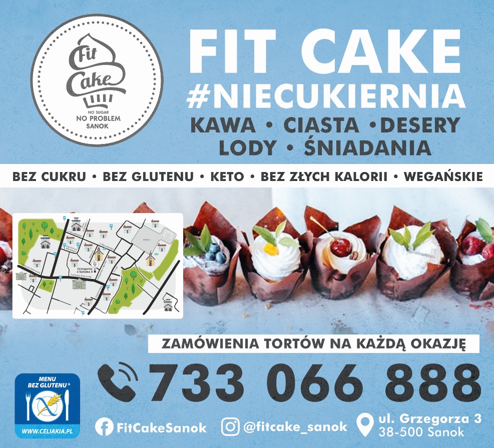 FIT CAKE NIECUKIERNIA - lodziarnia SANOK lodziarnia SANOK